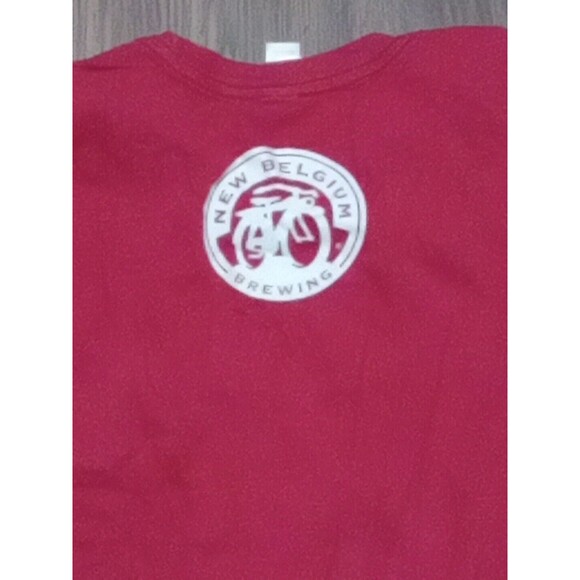 Pimatee New Belgium Brewing T Shirt Womens Large Short Sleeve Graphic Print - Picture 8 of 8